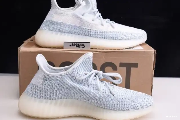 Yeezy White V2 Cloud Adidas FW3043 Boost 350 0702